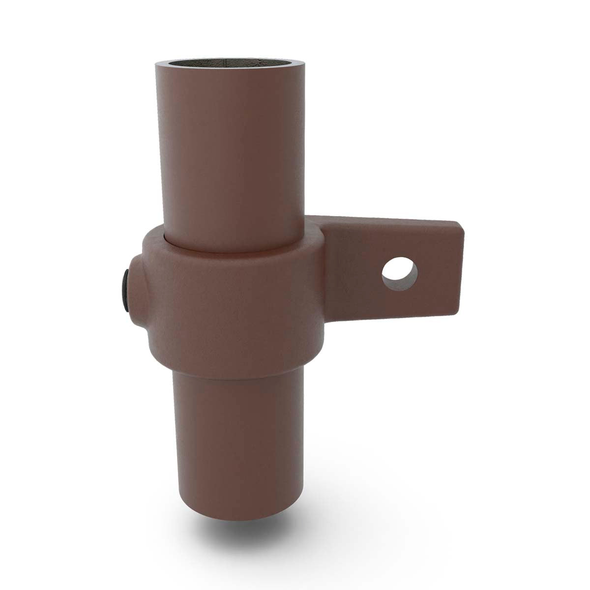 Enkeltsidet Clarrods flangebeslag, Vintage Brown - CL199-VB | Erik Larsen & Søn | Clarrods Vintage Brown | Foto 1