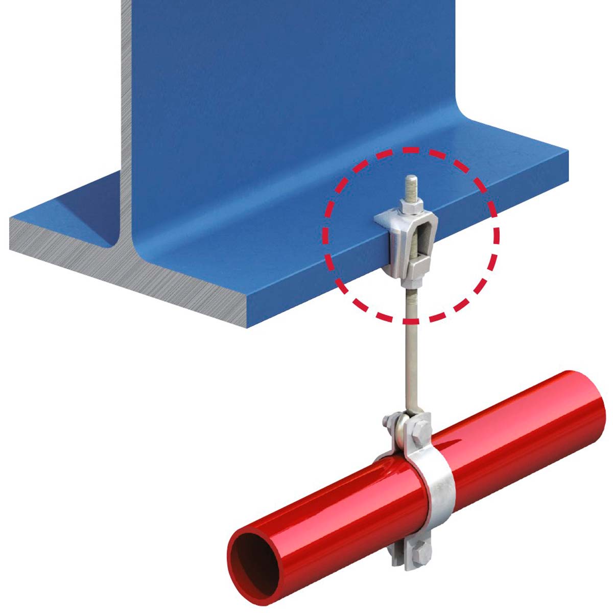 Lindapter Type F3 flangebeslag | anvendelse