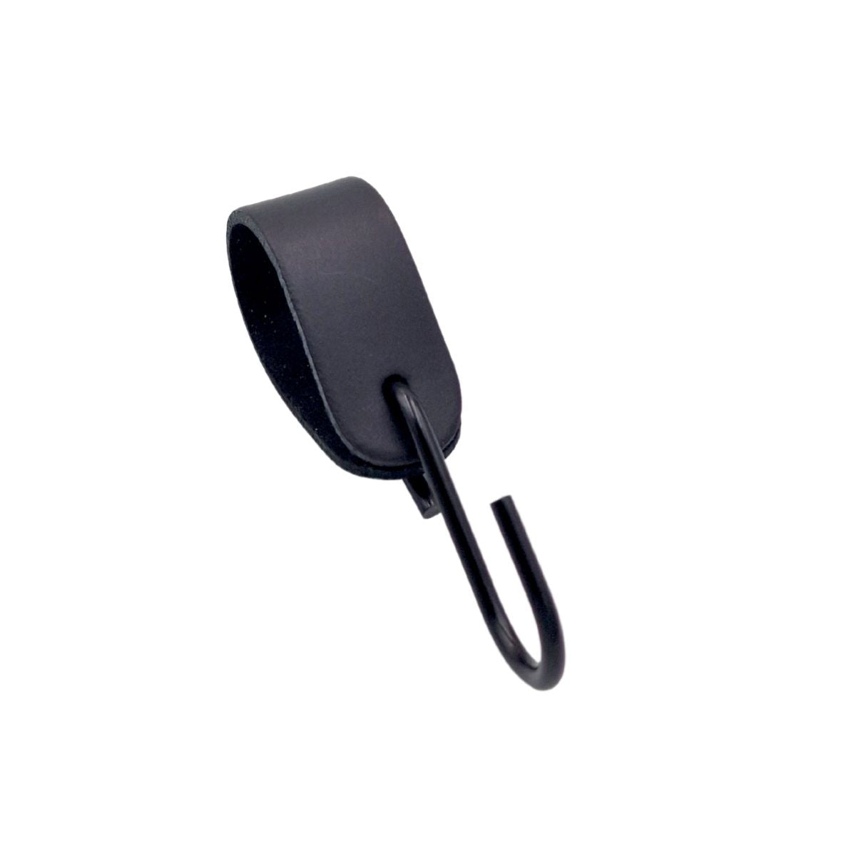 s-krog med sort læderstrop