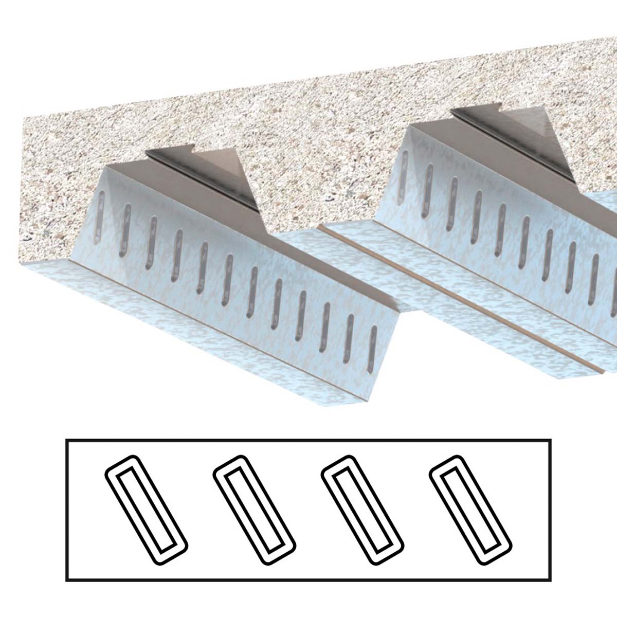 Lindapter Type MW2 beslag | til Multideck/kompositdæk