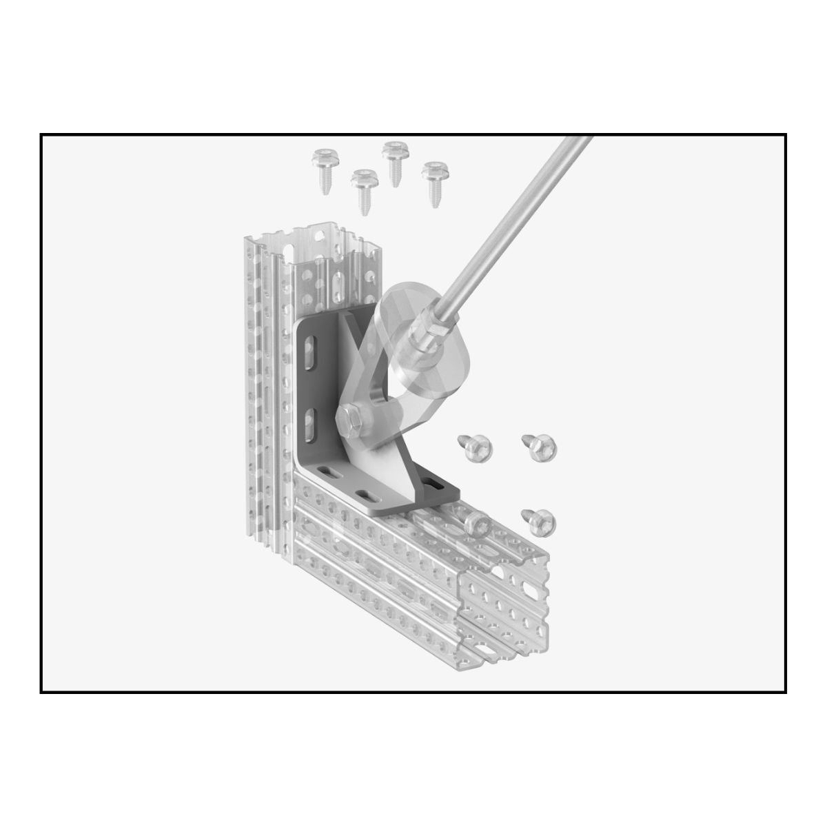 OGCLKZKE - CERTA KE LKZ vinkelbeslag | Certa | Beslag til HD skinnesystem | Foto 4