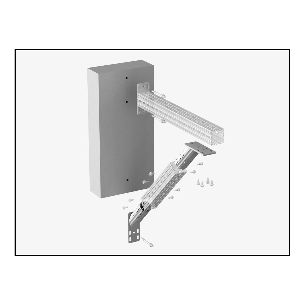 OGCSK45KE - CERTA KE SK45 fodflange | Certa | Beslag til HD skinnesystem | Foto 3