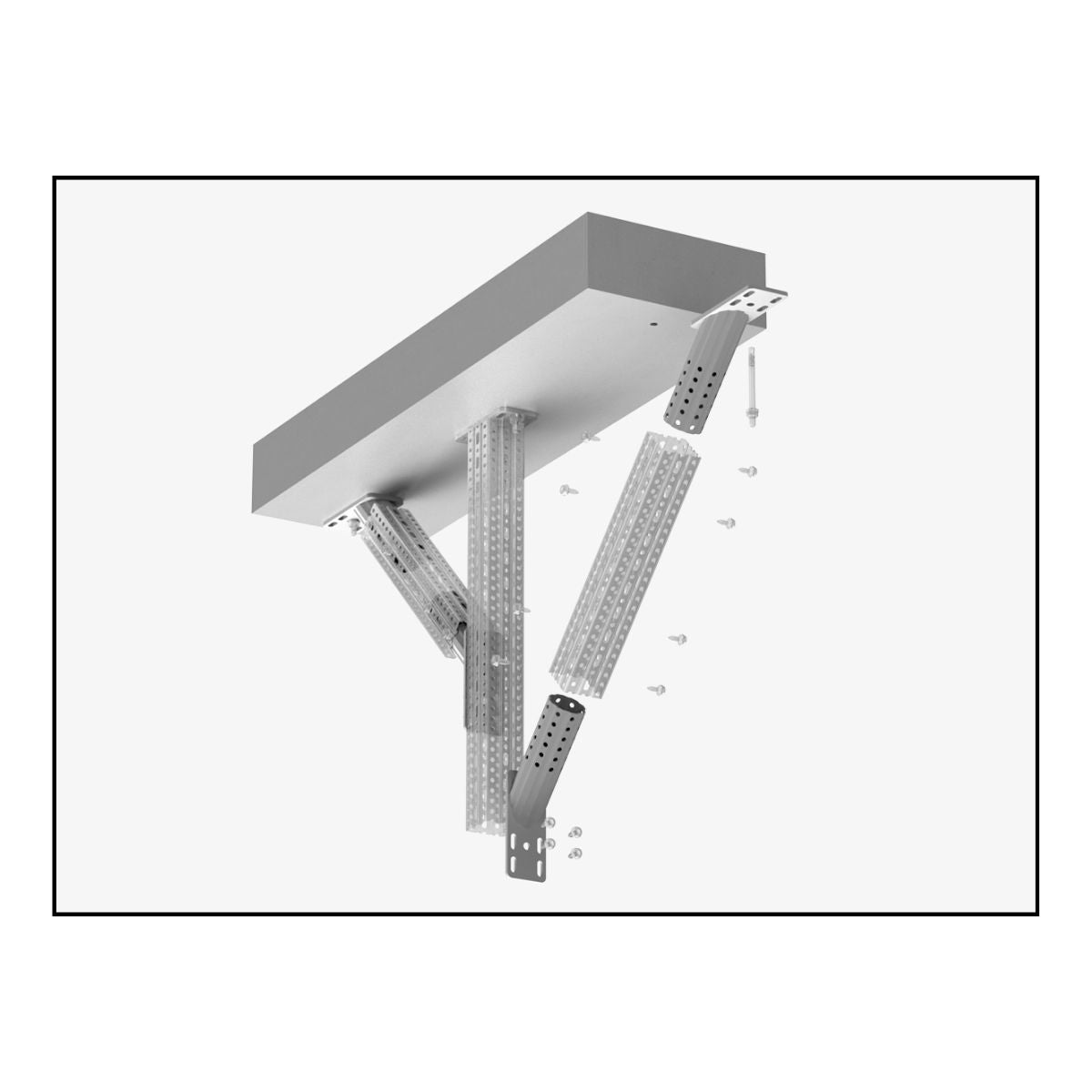 OGCSK45KE - CERTA KE SK45 fodflange | Certa | Beslag til HD skinnesystem | Foto 5