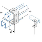 P1044 - U-beslag | Unistrut | Beslag til skinnesystemer | Foto 1