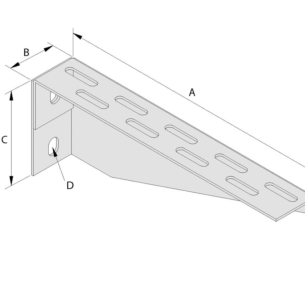 P2495 - Kabelbakkebæring til montageskinne | Erik-larsen.dk | Profiler | Foto 1