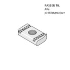 Skinnemøtrik uden fjeder | Unistrut | Profilmøtrikker | Foto 1