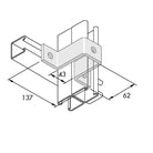 P5547 - U-beslag | Unistrut | Beslag til skinnesystemer | Foto 1