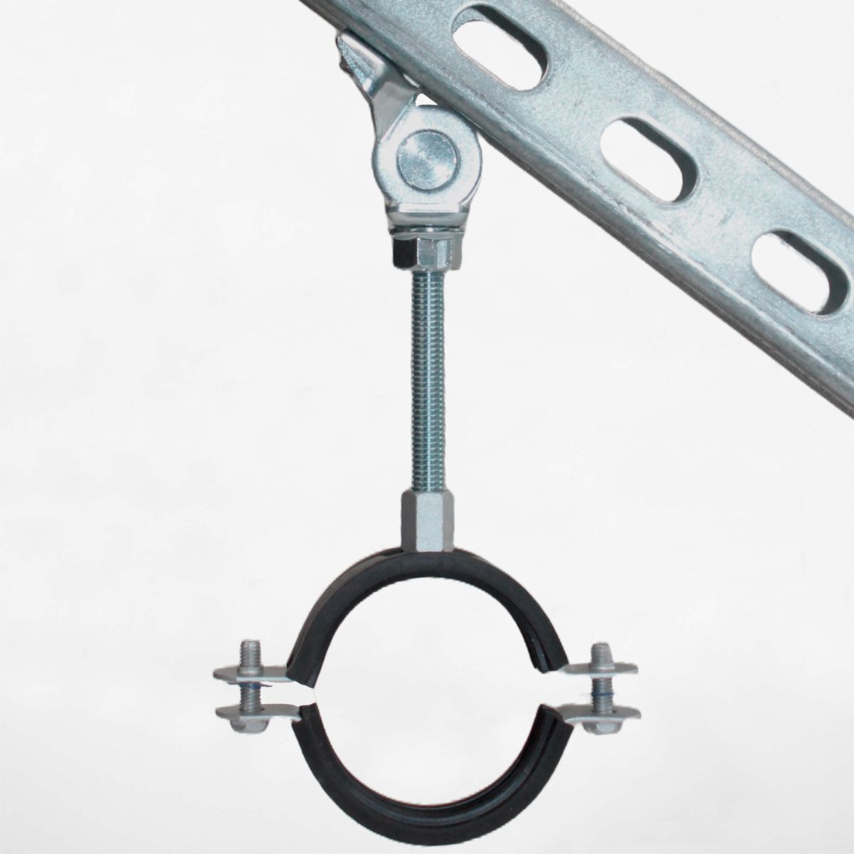 Justerbart universalhængsel | Erik Larsen & Søn | Beslag til rørbøjler | Foto 2