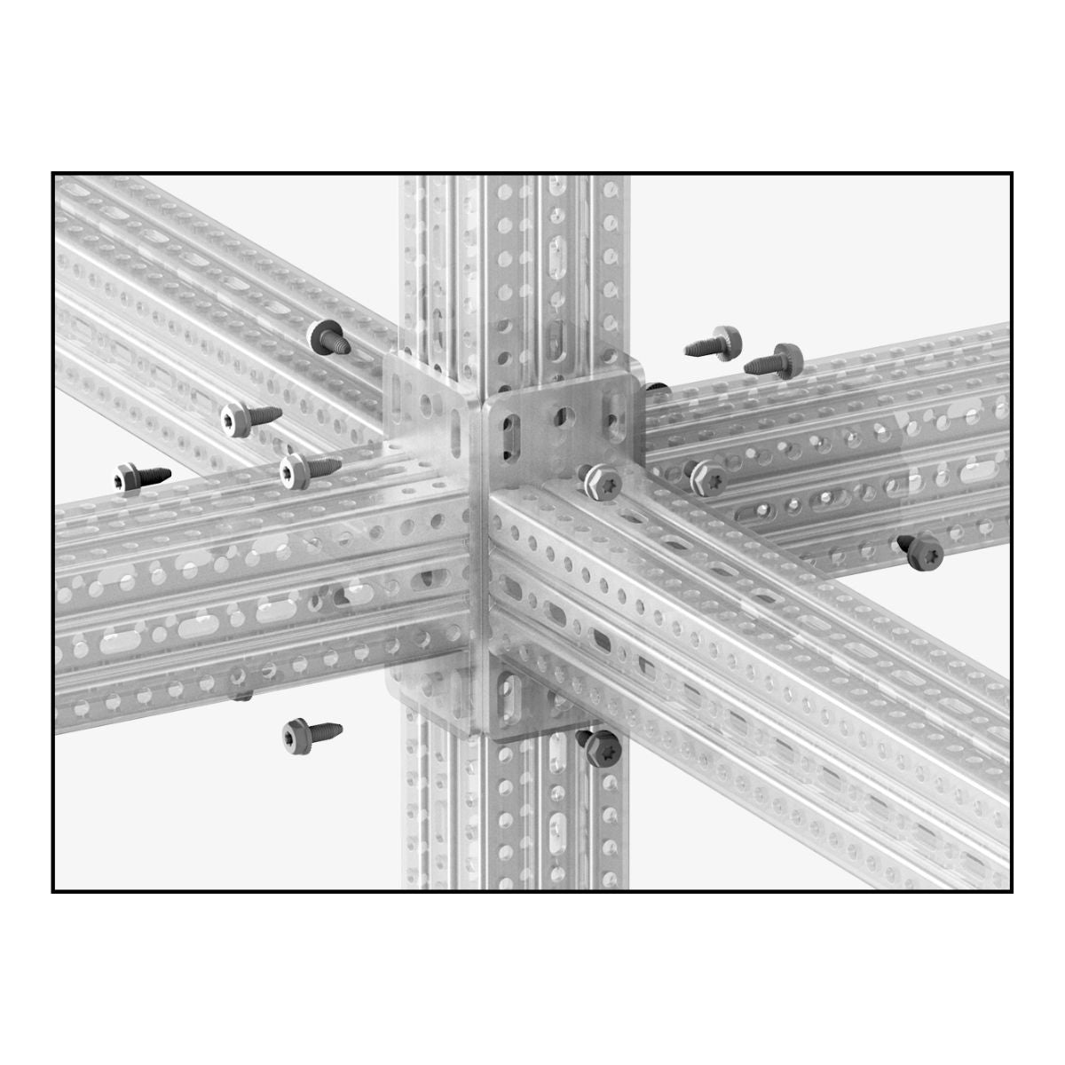 XPCSPM10X21 - CERTA SP selvskærende montagebolt | Certa | Beslag til HD skinnesystem | Foto 4