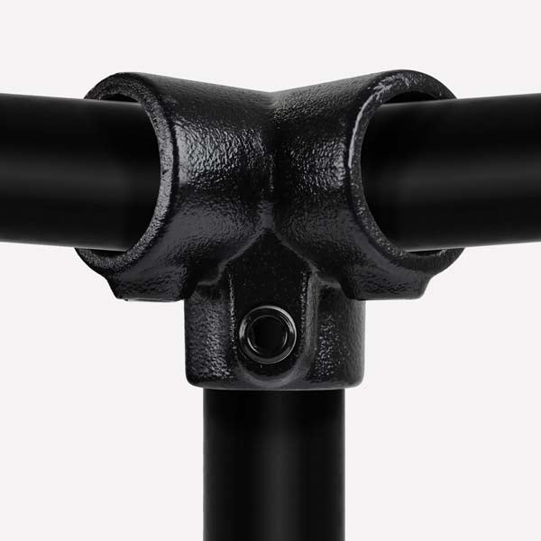 Køb 3-vejs hjørnetop til rør | Eks. til hjørnesamling af reol eller arbejdsbord