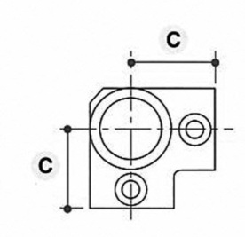 3-vejs hjørne (90°), Clarrods Black - CL116-B | Erik Larsen & Søn | Clarrods Black | Foto 4