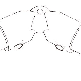 Justerbar bøjning (75°-210°) - Clarrods Clamps CL125H | Erik Larsen & Søn | Clarrods | Foto 6