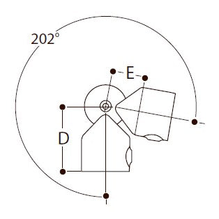 Justerbar bøjning (75°-210°) - Clarrods Clamps CL125H | Erik Larsen & Søn | Clarrods | Foto 7