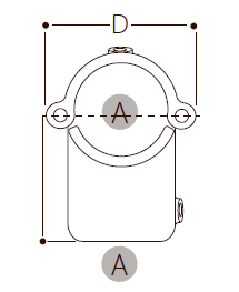 Kort split t-stykke - Clarrods Clamps CL136 | Erik Larsen & Søn | Clarrods | Foto 5