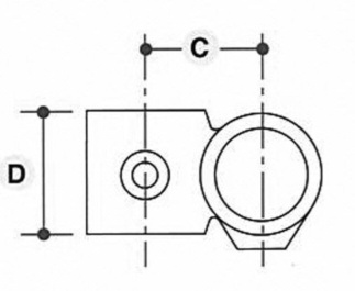 Overkryds, Clarrods Black - CL161-B | Erik Larsen & Søn | Clarrods Black | Foto 3