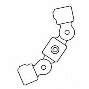 Dobbelt hængsel - Clarrods Clamps CL167 | Erik Larsen & Søn | Clarrods | Foto 5