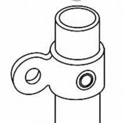 Hængselsled, han - Clarrods Clamps CL173M | Erik Larsen & Søn | Clarrods | Foto 4