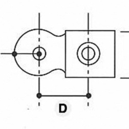 Hængselsled, han - Clarrods Clamps CL173M | Erik Larsen & Søn | Clarrods | Foto 5