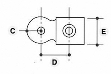 Hængselsled, han, Clarrods Black - CL173M-B | Erik Larsen & Søn | Clarrods Black | Foto 4