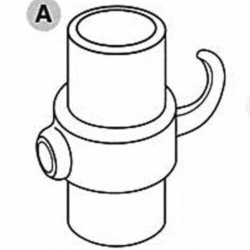 Låsekrave med krog - Clarrods Clamps CL182 | Erik Larsen & Søn | Clarrods | Foto 3