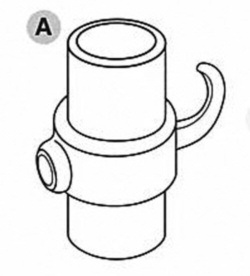 Låsekrave med krog - Clarrods Clamps CL182 | Erik Larsen & Søn | Clarrods | Foto 3
