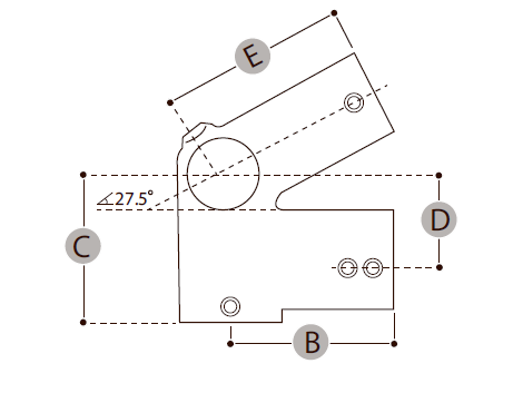 Tagskægsfitting - Clarrods Clamps CL185 | Erik Larsen & Søn | Clarrods | Foto 5