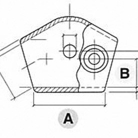 Justerbar bøjning (110°-180°) - Clarrods Clamps CL224 | Erik Larsen & Søn | Clarrods | Foto 4