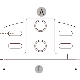 Rækværksflange til fodliste - Clarrods Clamps CL247 | Erik Larsen & Søn | Clarrods | Foto 3