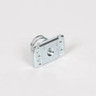 Skinnemøtrik med kort fjeder, bagside | Unistrut profilsystem | Erik Larsen & Søn