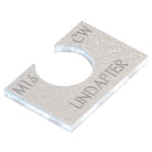 Lindapter type CW afstandsskive | clipped washer til Type A/B