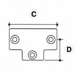 T-stykke, Clarrods Black - CL104-B | Erik Larsen & Søn | Clarrods Black | Foto 5