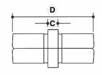 Indvendigt samlestykke - Clarrods Clamps CL150 | Erik Larsen & Søn | Clarrods | Foto 6