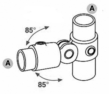 Enkelt hængsel - Clarrods Clamps CL173 | Erik Larsen & Søn | Clarrods | Foto 3