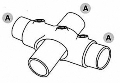 2-vejs justerbart kryds (0°-11°) - Clarrods Clamps CL219 | Erik Larsen & Søn | Clarrods | Foto 5
