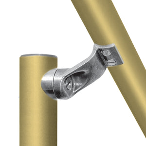Gelænderbeslag | aluminium rørfitting type L160 | Kee Lite | pipe clamps | Erik Larsen & Søn