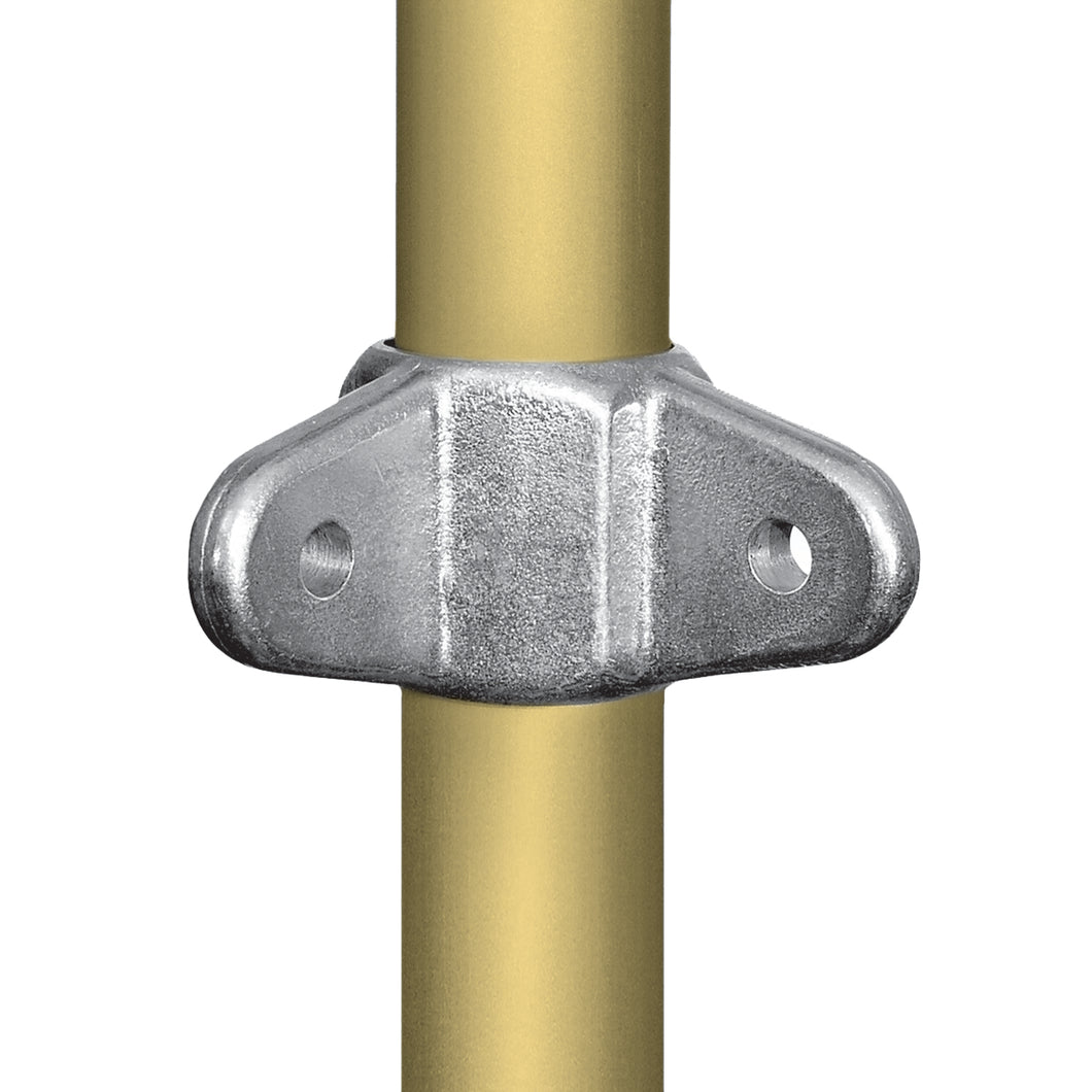 Dobbelt hængselsled, han (90°) | aluminium rørfitting type LM52 | Kee Lite | pipe clamps | Erik Larsen & Søn