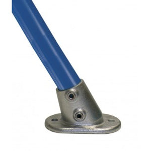 Vinklet justerbar bundflange (11°-30°) | galvaniseret rørfitting type 363 | Kee Klamp | pipe clamps | Erik Larsen & Søn